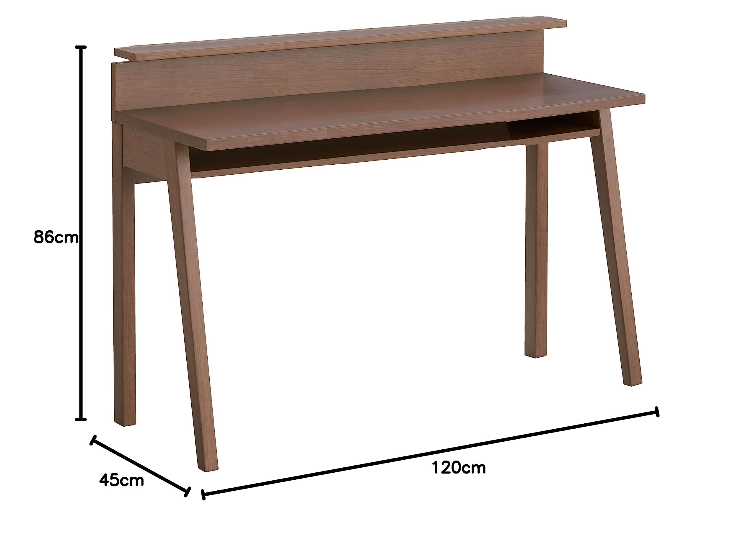 Amazon｜オカムラ 学習 リュブレ デスク 120cm オークブラウン 86NA2D